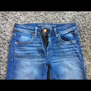 American Eagle Medium Wash Jeggings